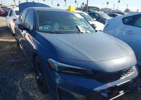 2025 Honda Civic Sport from USA, damaged, VIN 2HGFE2F54SH539621